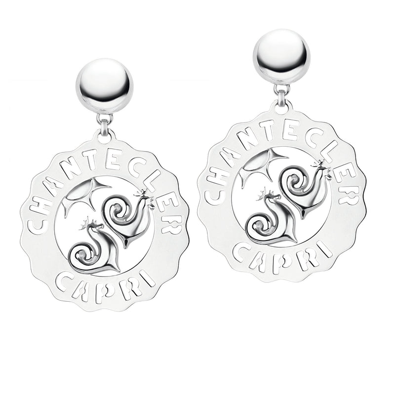 Logo earrings