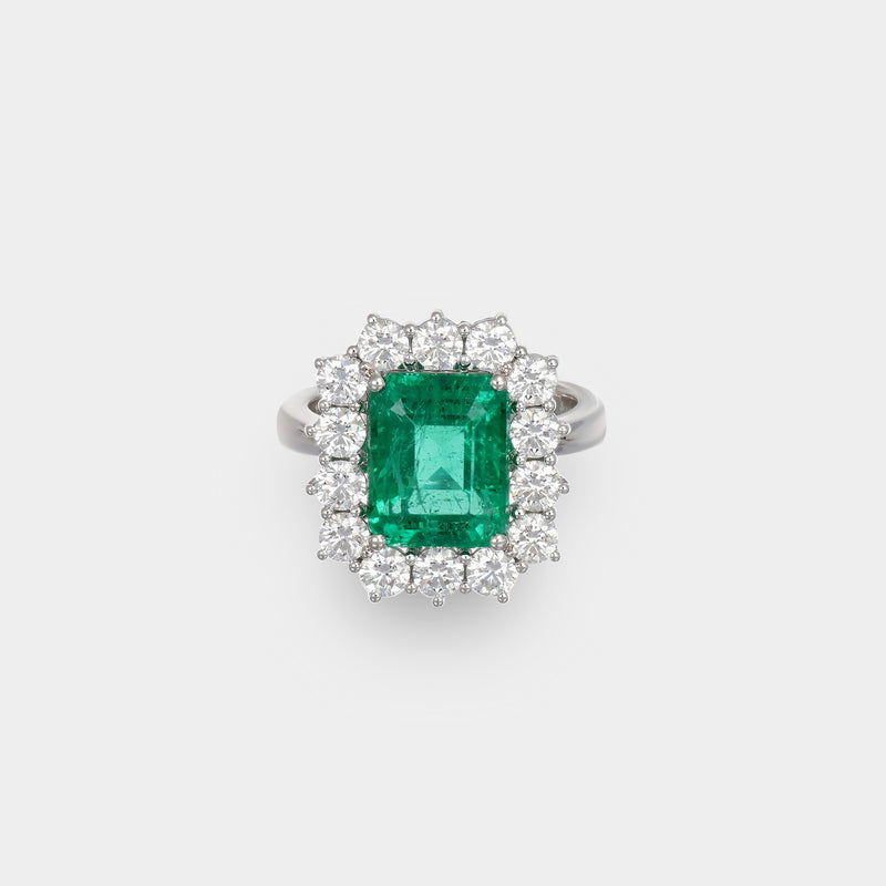 Anello smeraldo