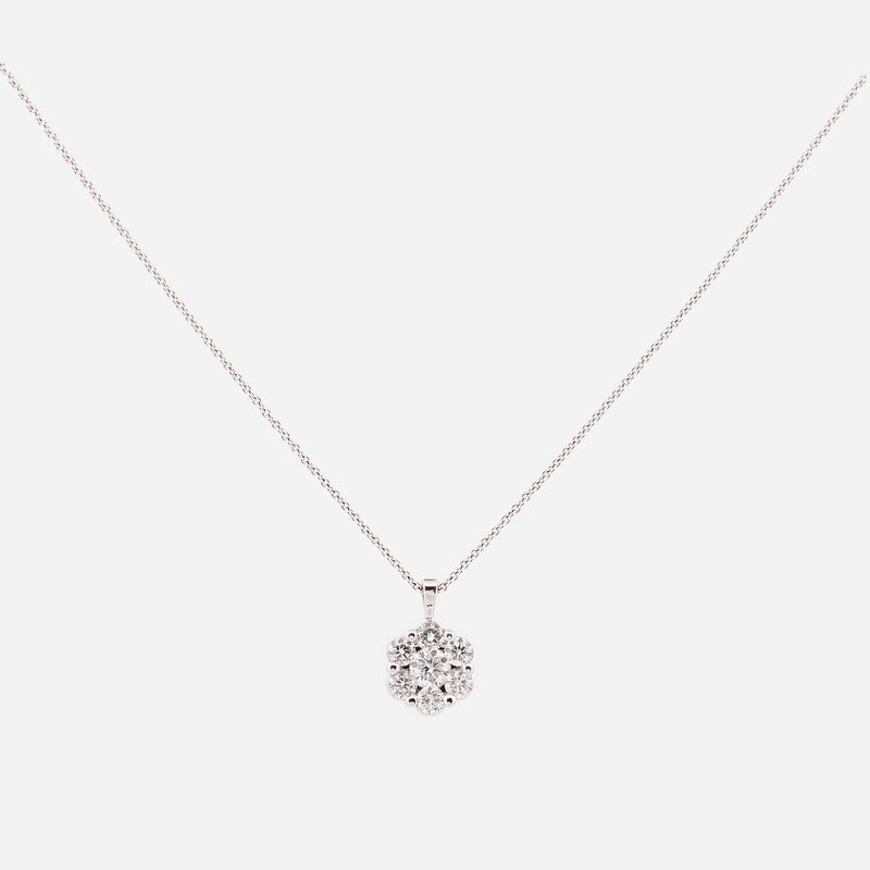 Girocollo con fiore
