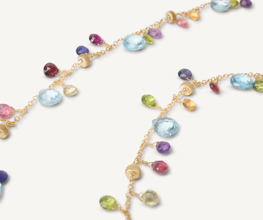 Collier con gemme multicolore Paradise