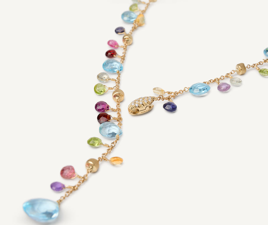 Paradise tie necklace