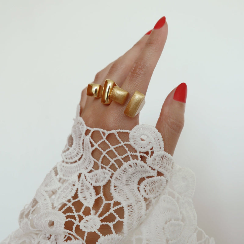 Anello Noi e...Athena satinato