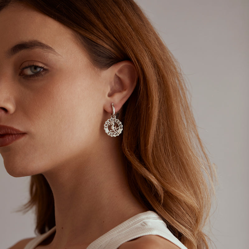 Mini Logo earrings