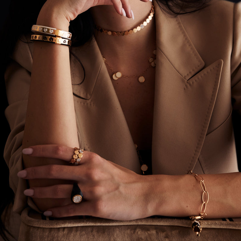 Anello Paillettes