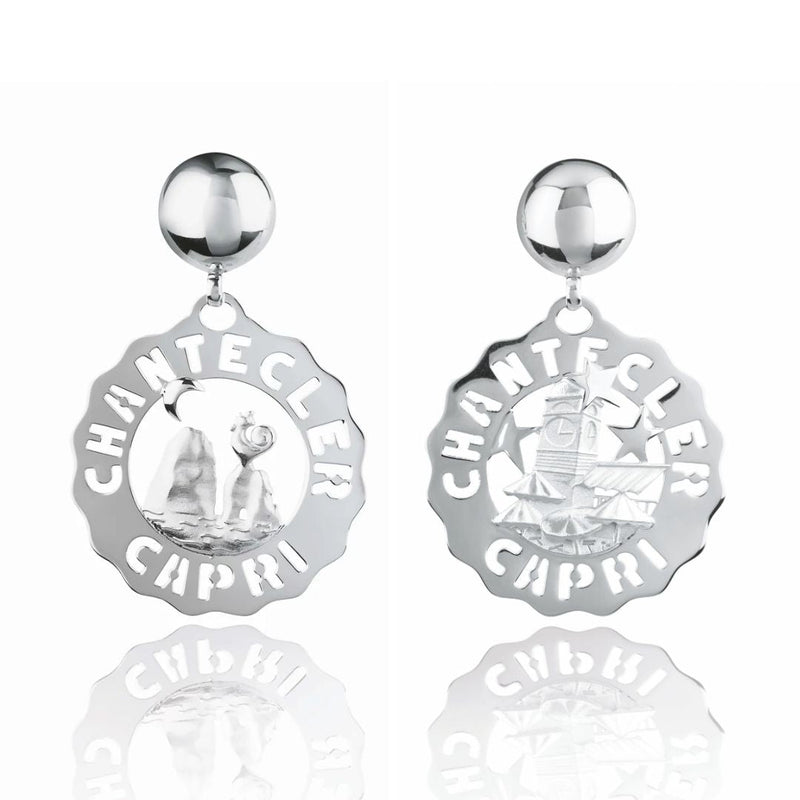 Logo earrings