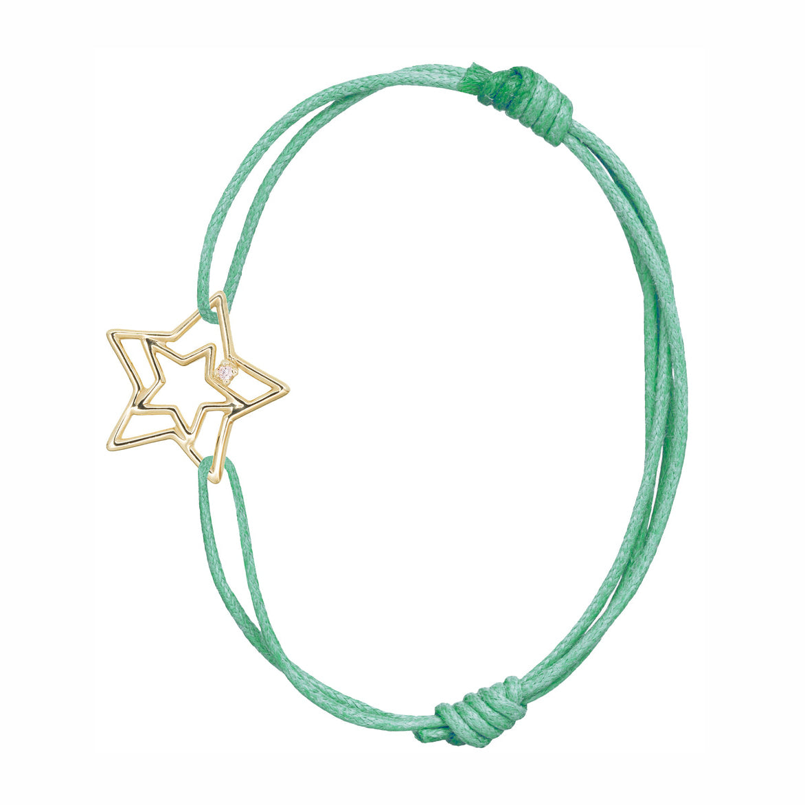 Estela Brillante bracciale corda