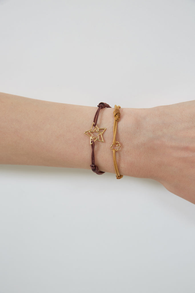 Estela Brillante bracciale corda