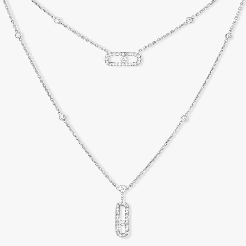 Move Uno Two Row Necklace