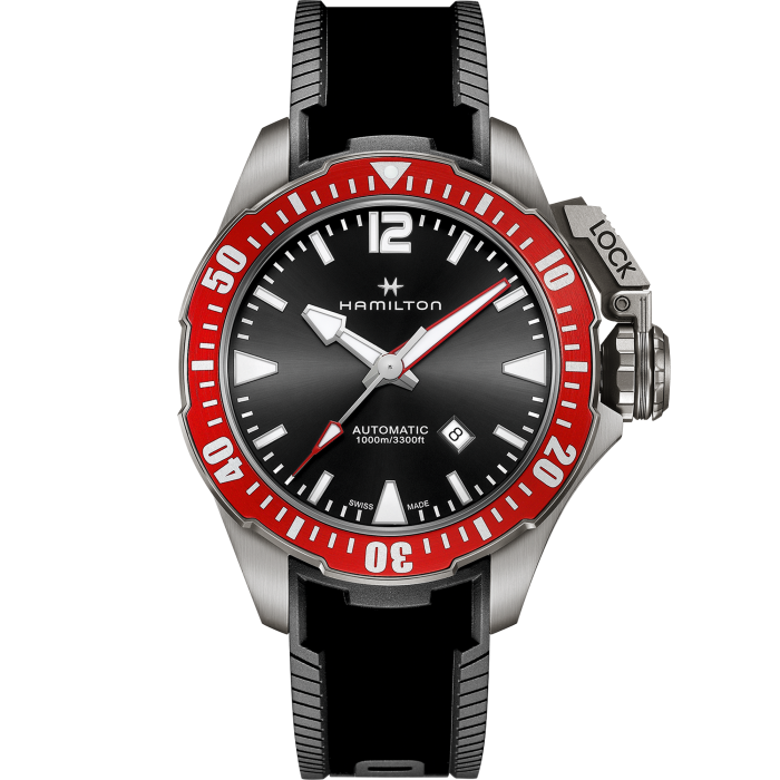 Khaki Navy Frogman Titanium Auto