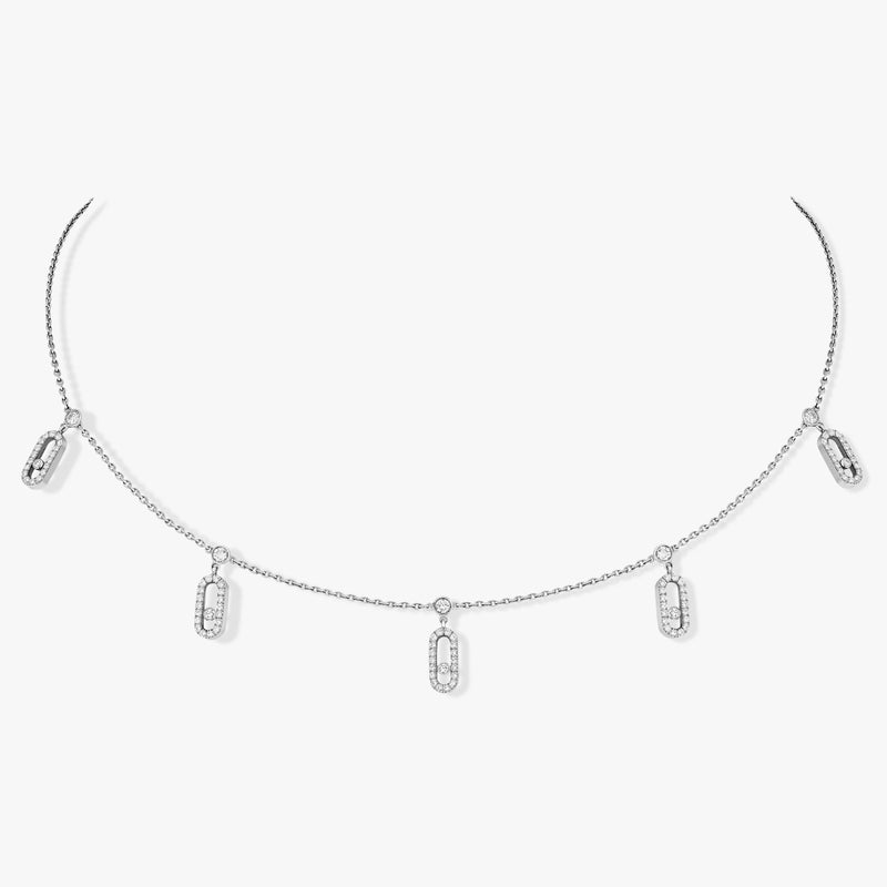Move Uno Pavè Drop Pendant Chocker