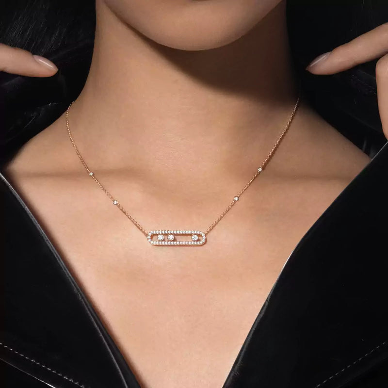 Move Pavè Necklace