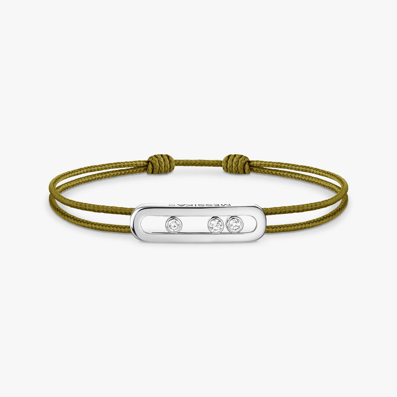 Messika Care(s) Khaki Cord Bracelet