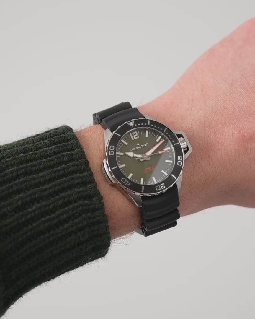 Khaki Navy Frogman Auto