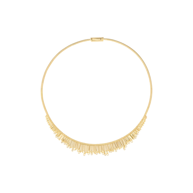 Slide + diamond Choker