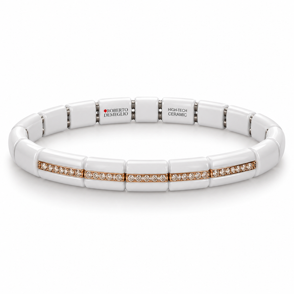 Bracciale in ceramica elasticizzato