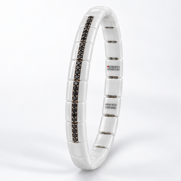 Bracciale in ceramica elasticizzato