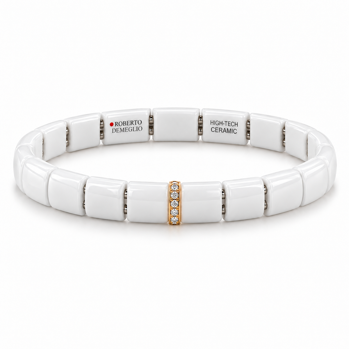Bracciale in ceramica elasticizzato