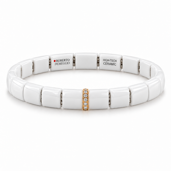 Bracciale in ceramica elasticizzato