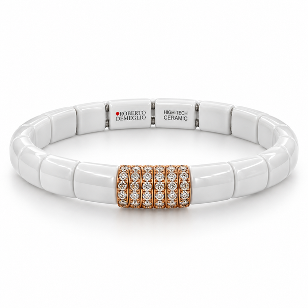 Bracciale in ceramica elasticizzato