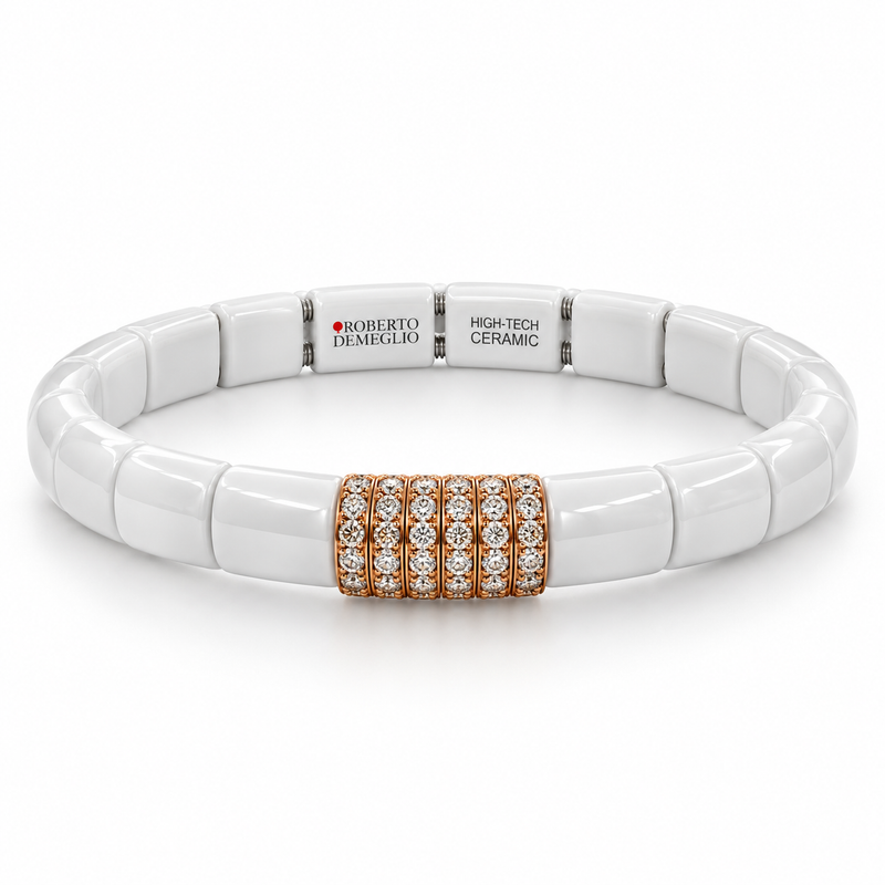 Bracciale in ceramica elasticizzato