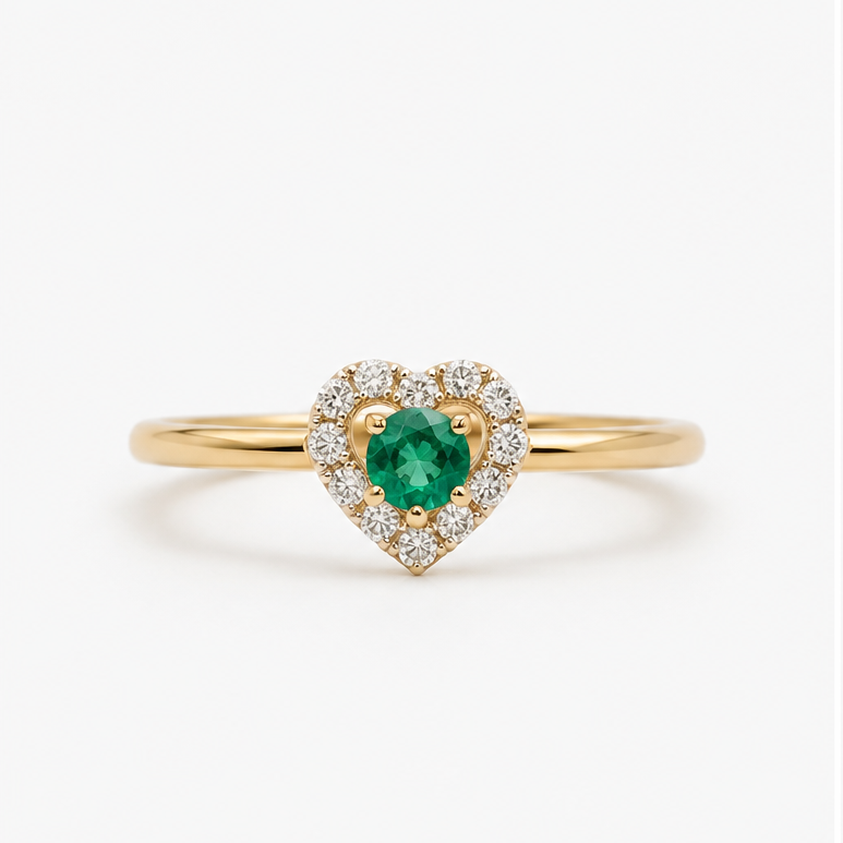 Anello cuoricino