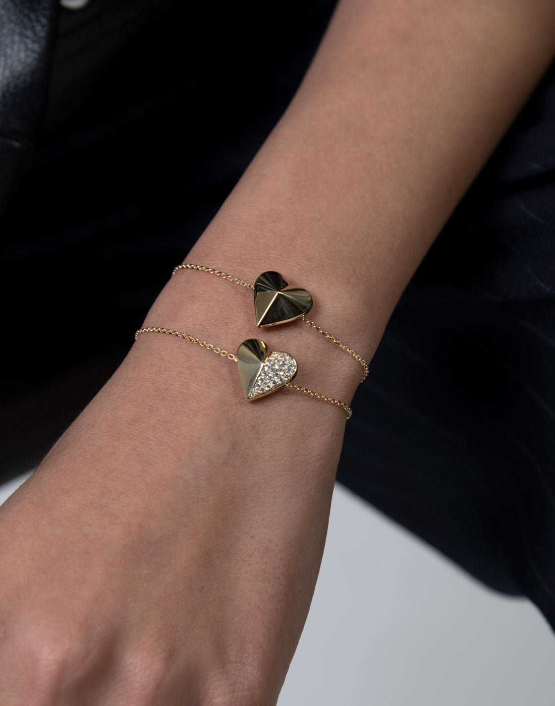 Heart Stud Bracelet