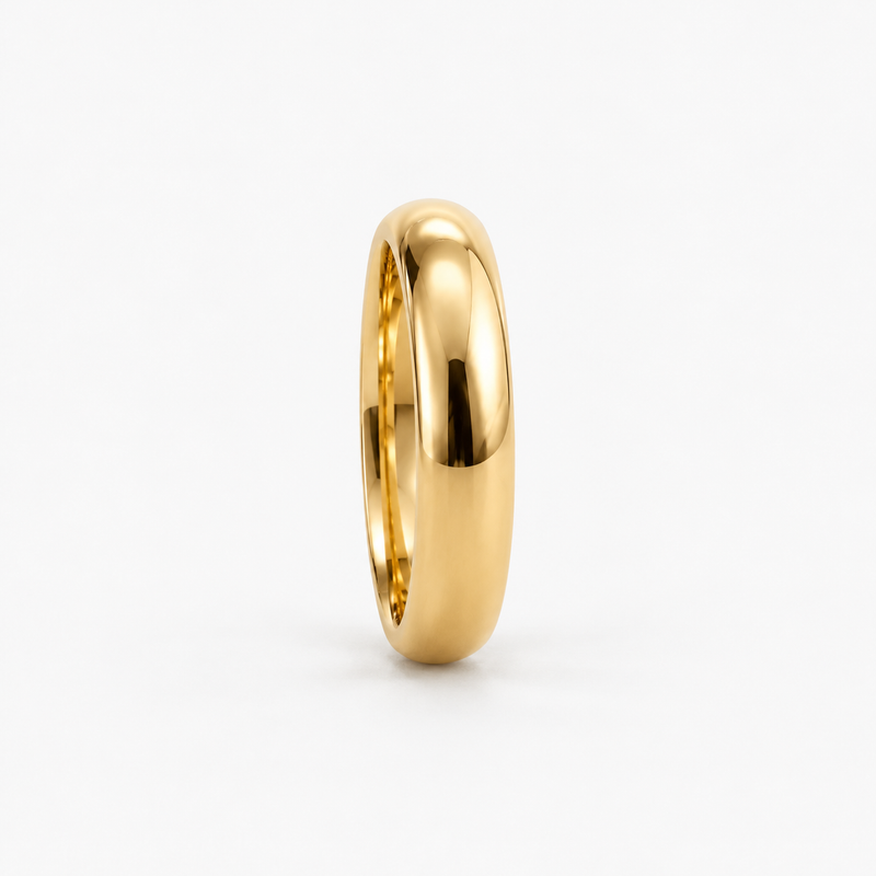 Fede nuziale classica 4 mm
