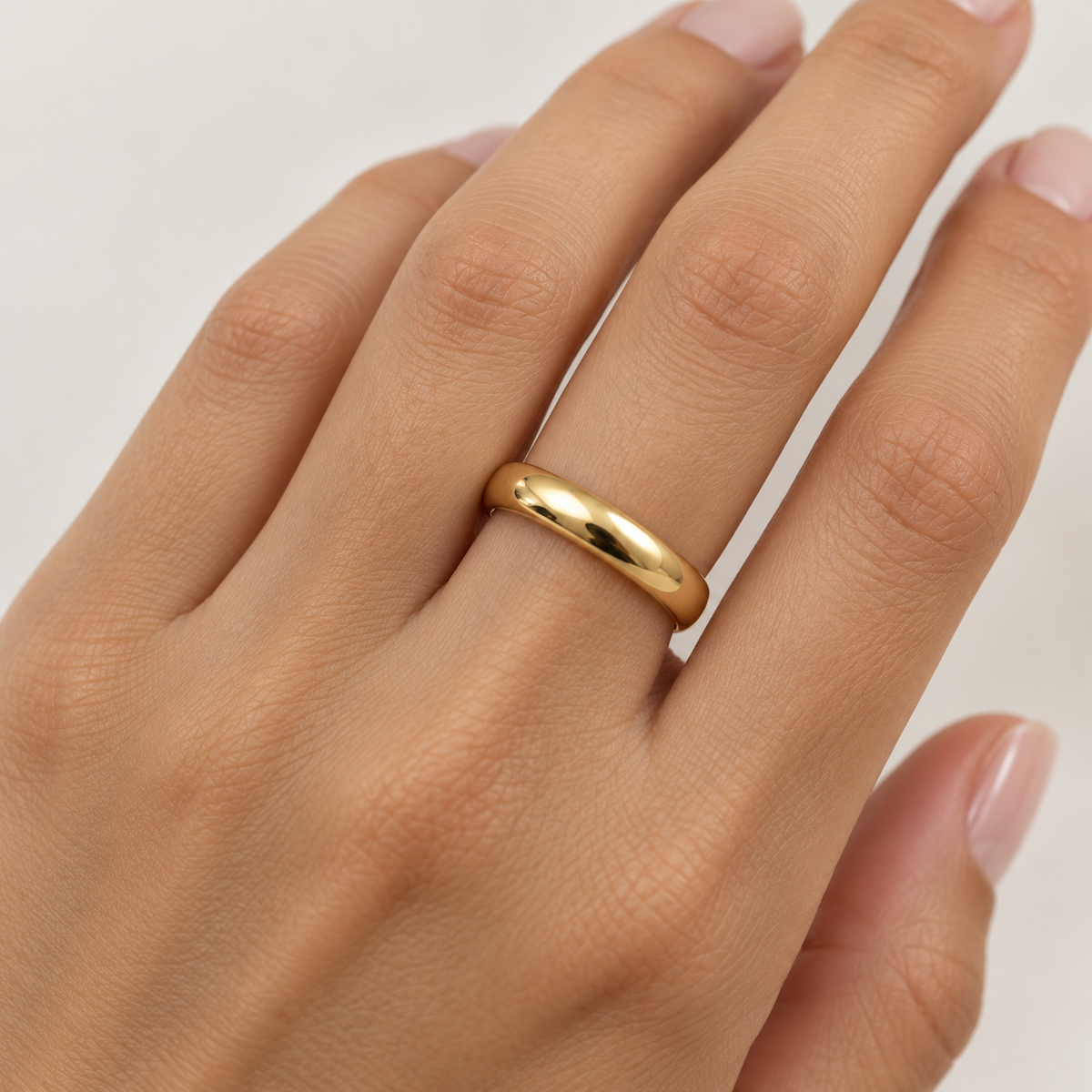 Fede nuziale classica 4 mm