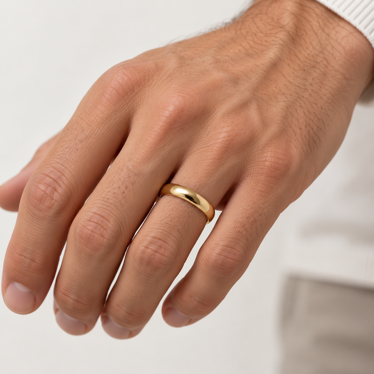 Fede nuziale classica 4 mm