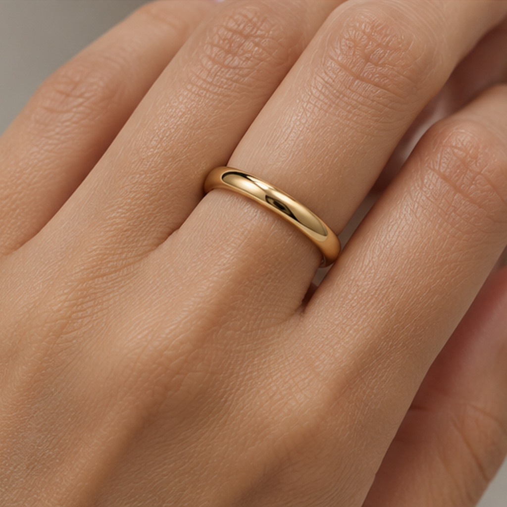 Fede nuziale comoda 3 mm