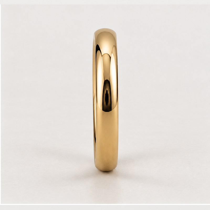 Fede nuziale comoda 3 mm