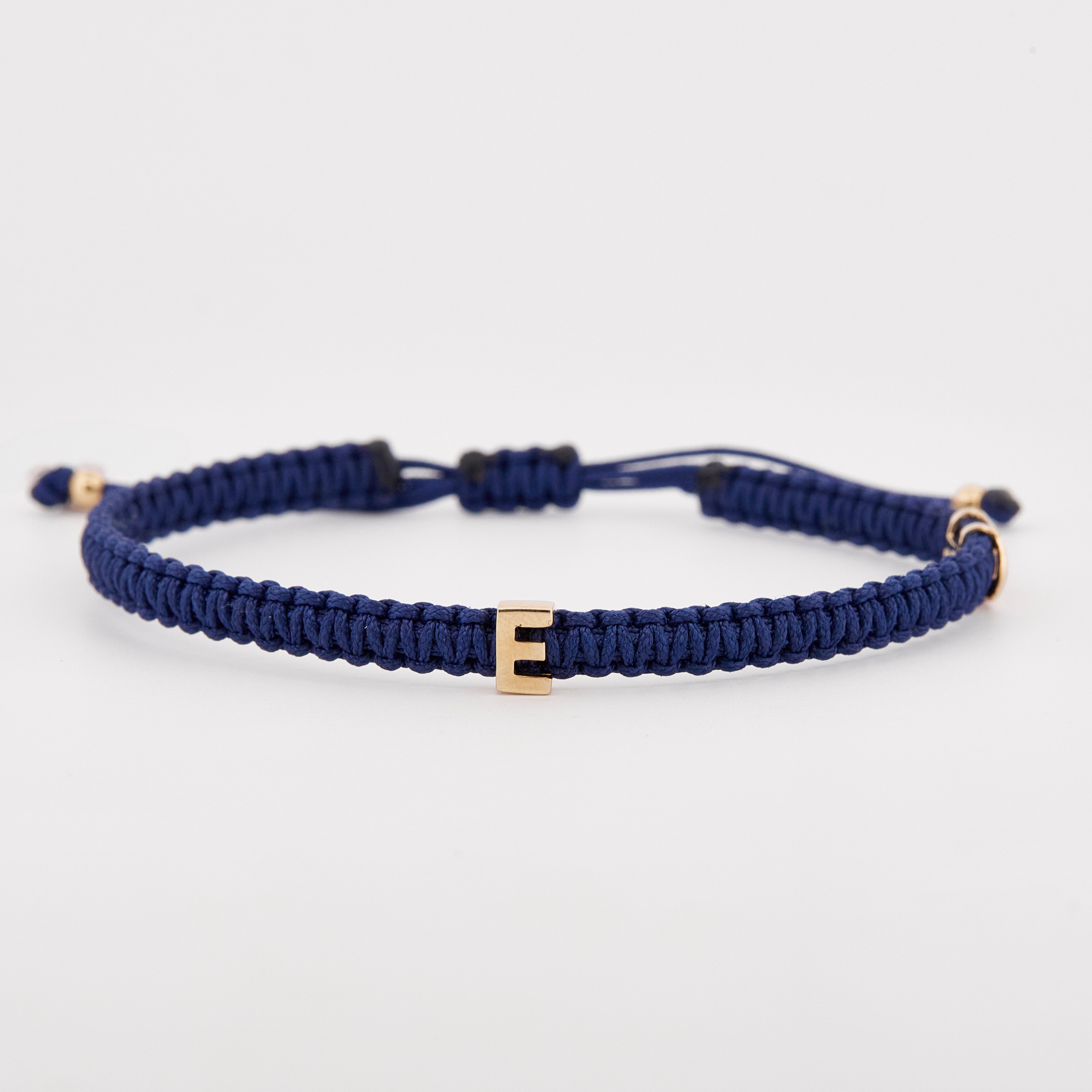 Bracciale lettera E