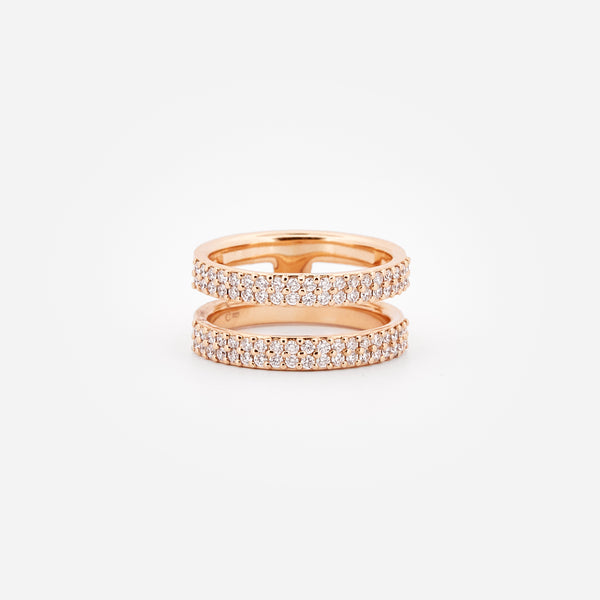 Anello doppia fascia