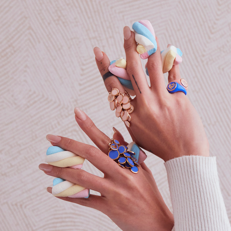 Anello Paillettes Sygillum