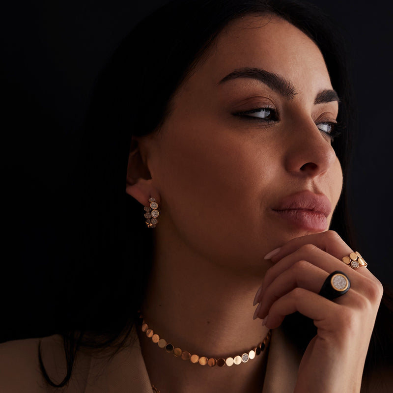 Orecchini Paillettes