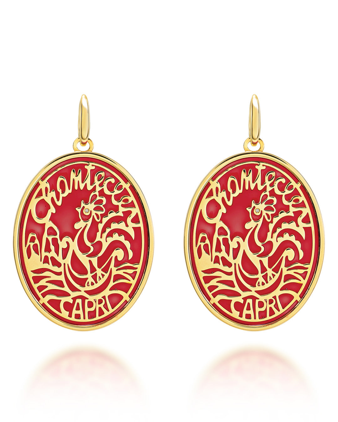 Orecchini Logo Roberto Alicudi