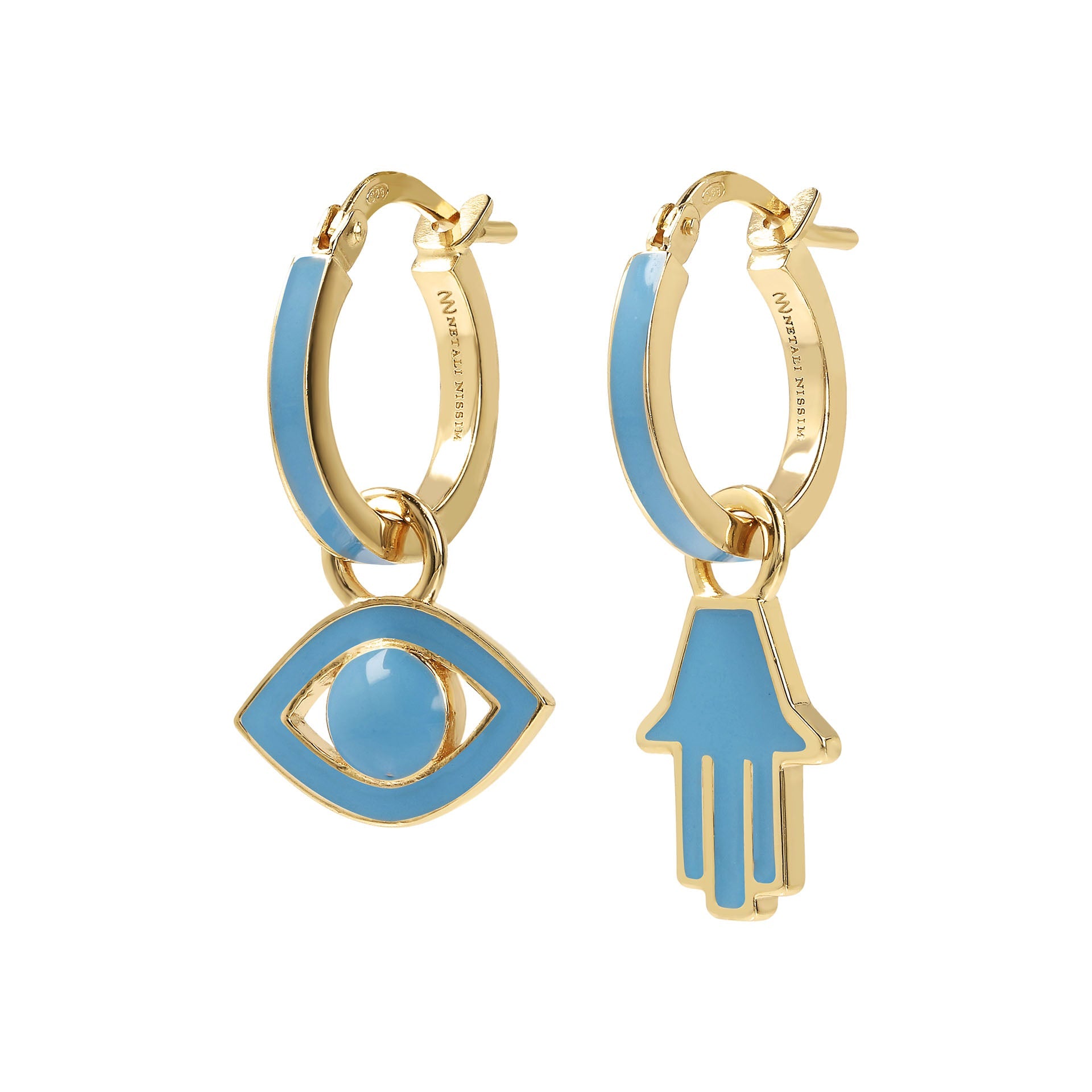 Mini Hoops with Eye and Chasma