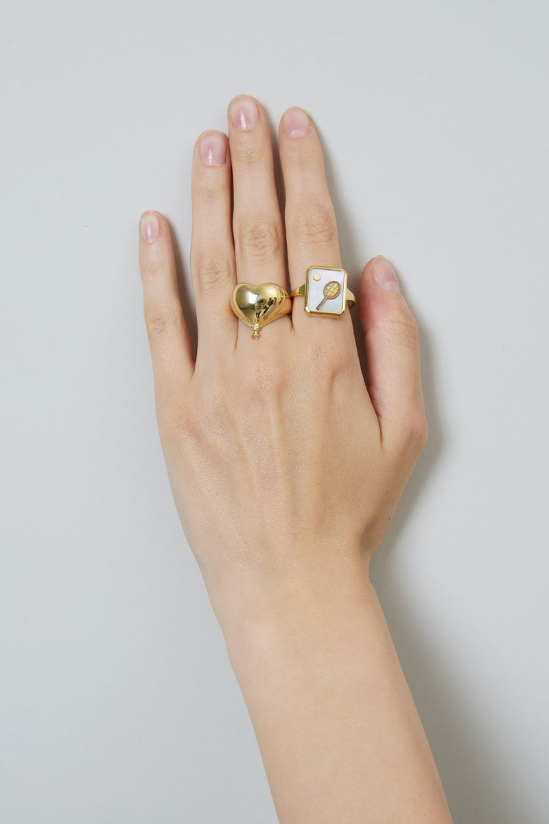 Anello Cammeo Tennis