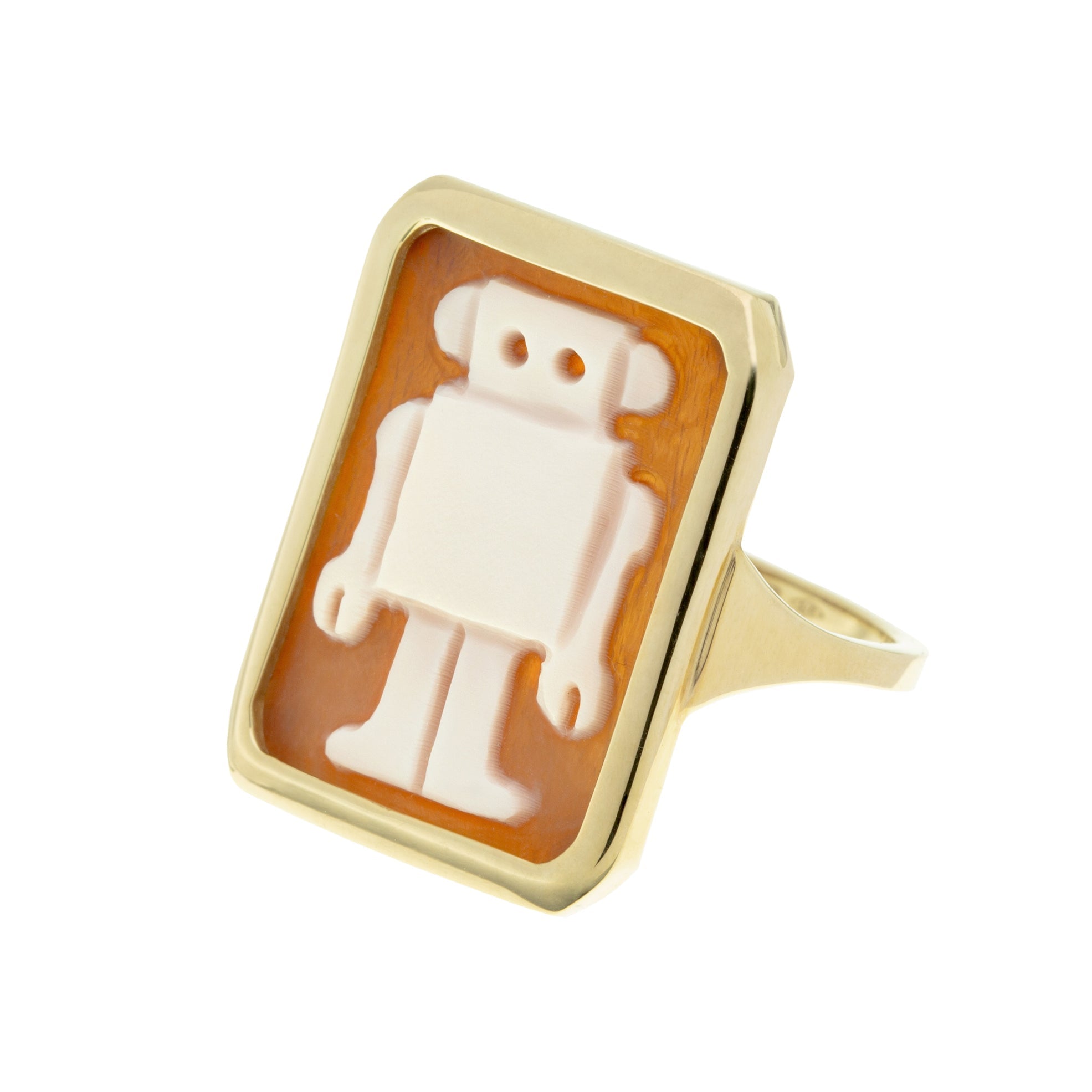 Anello Cameo Robot