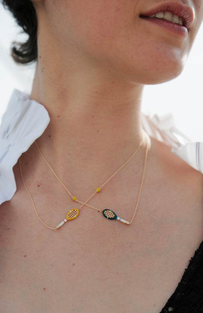 Pelota Tennis Necklace