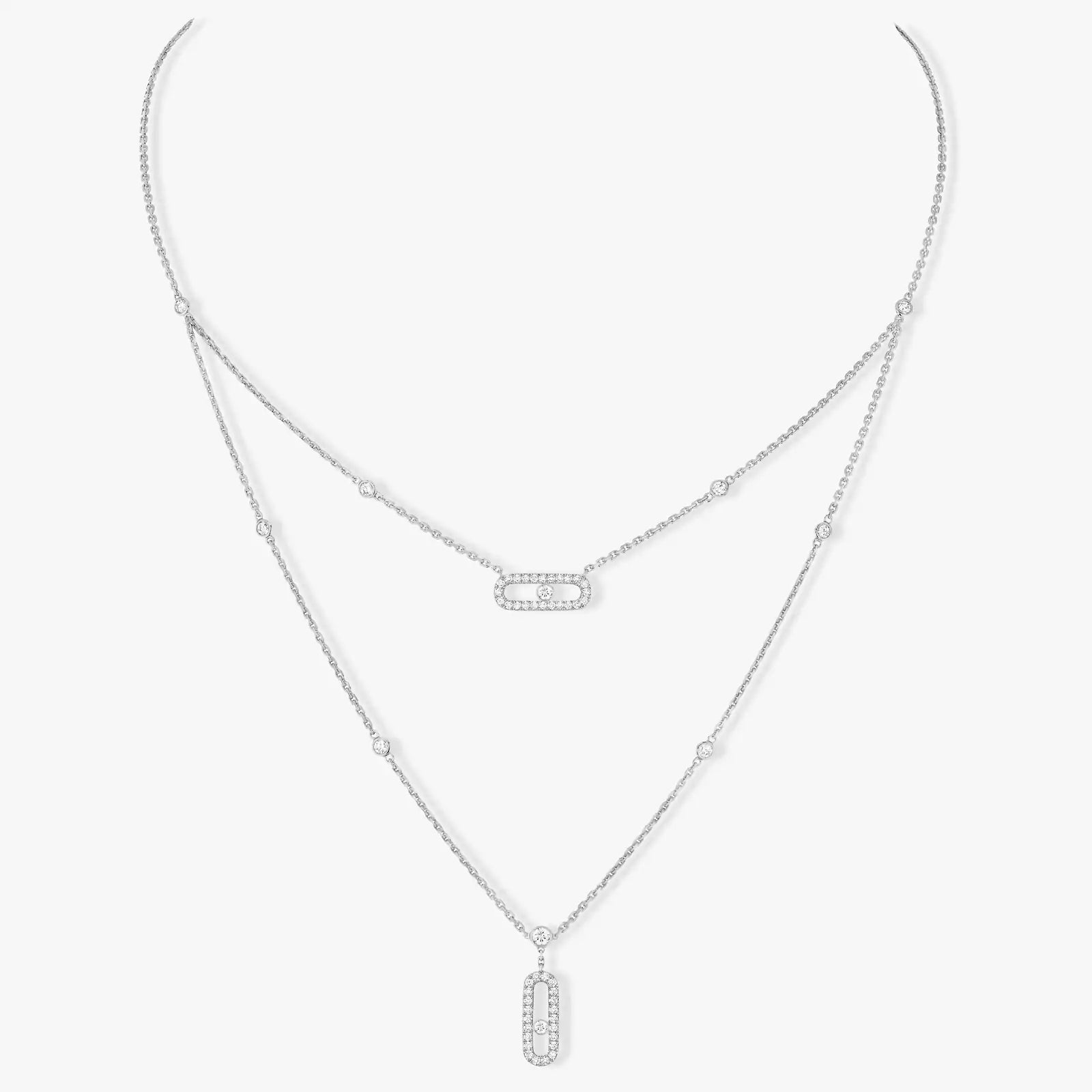 Move Uno Two Row Necklace
