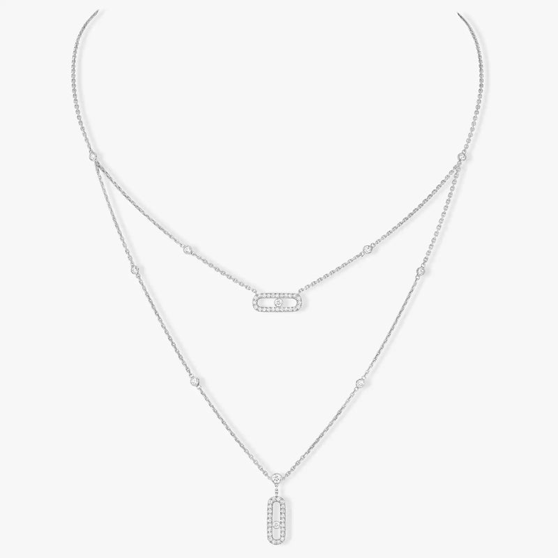 Move Uno Two Row Necklace