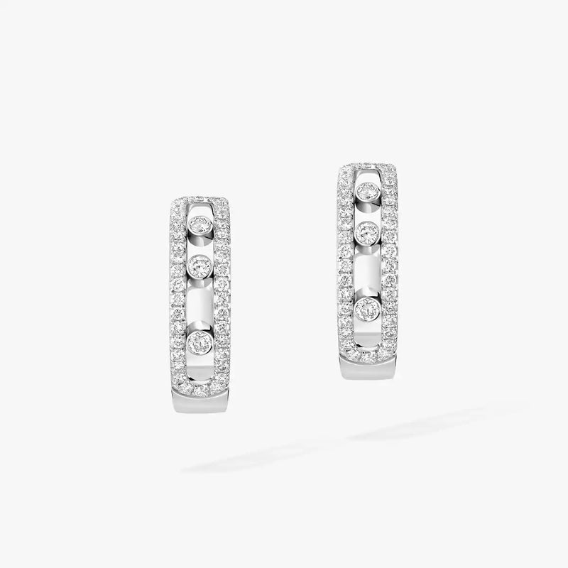Move Pavè Hoop Earring