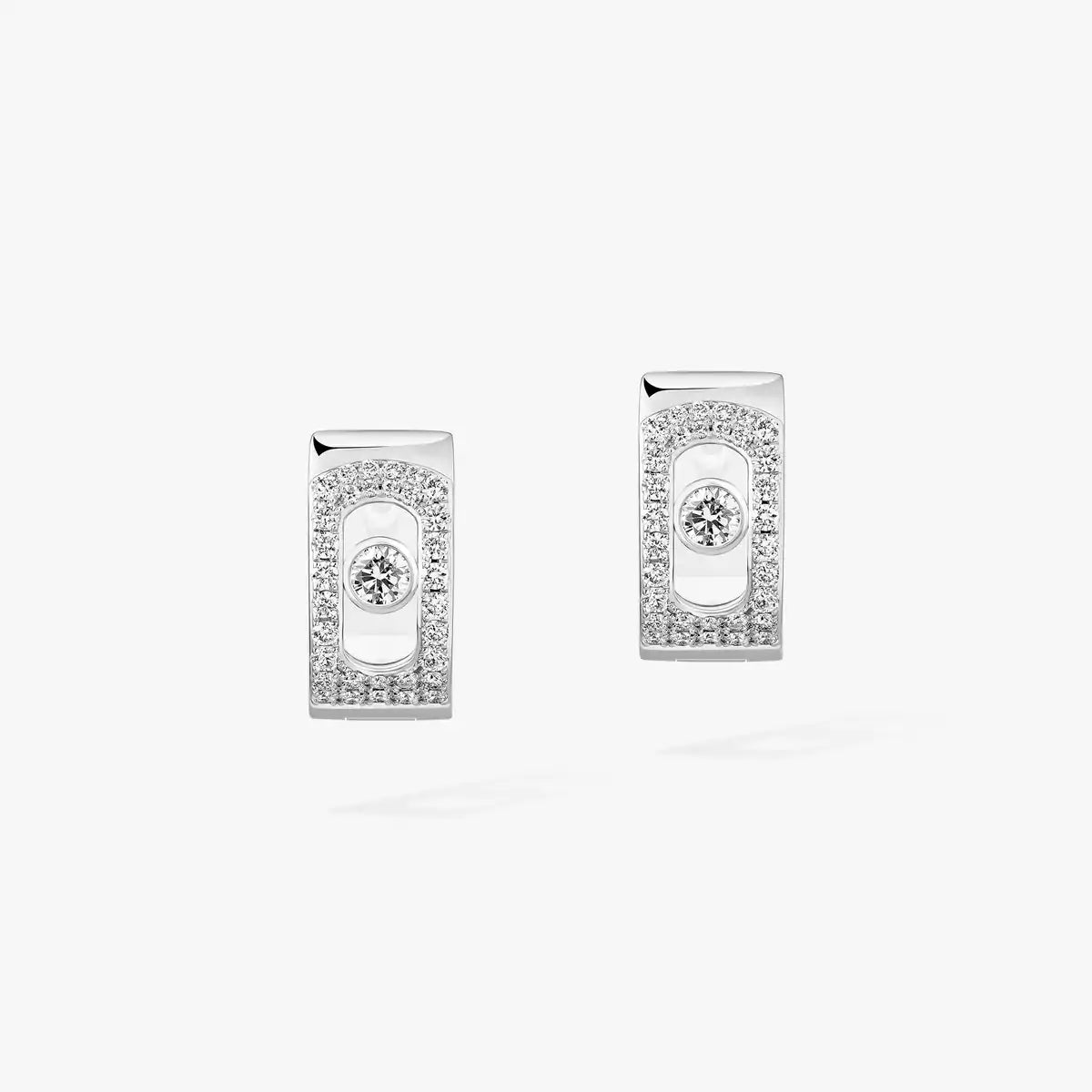 Move Noa Pavè Hoop Earrings