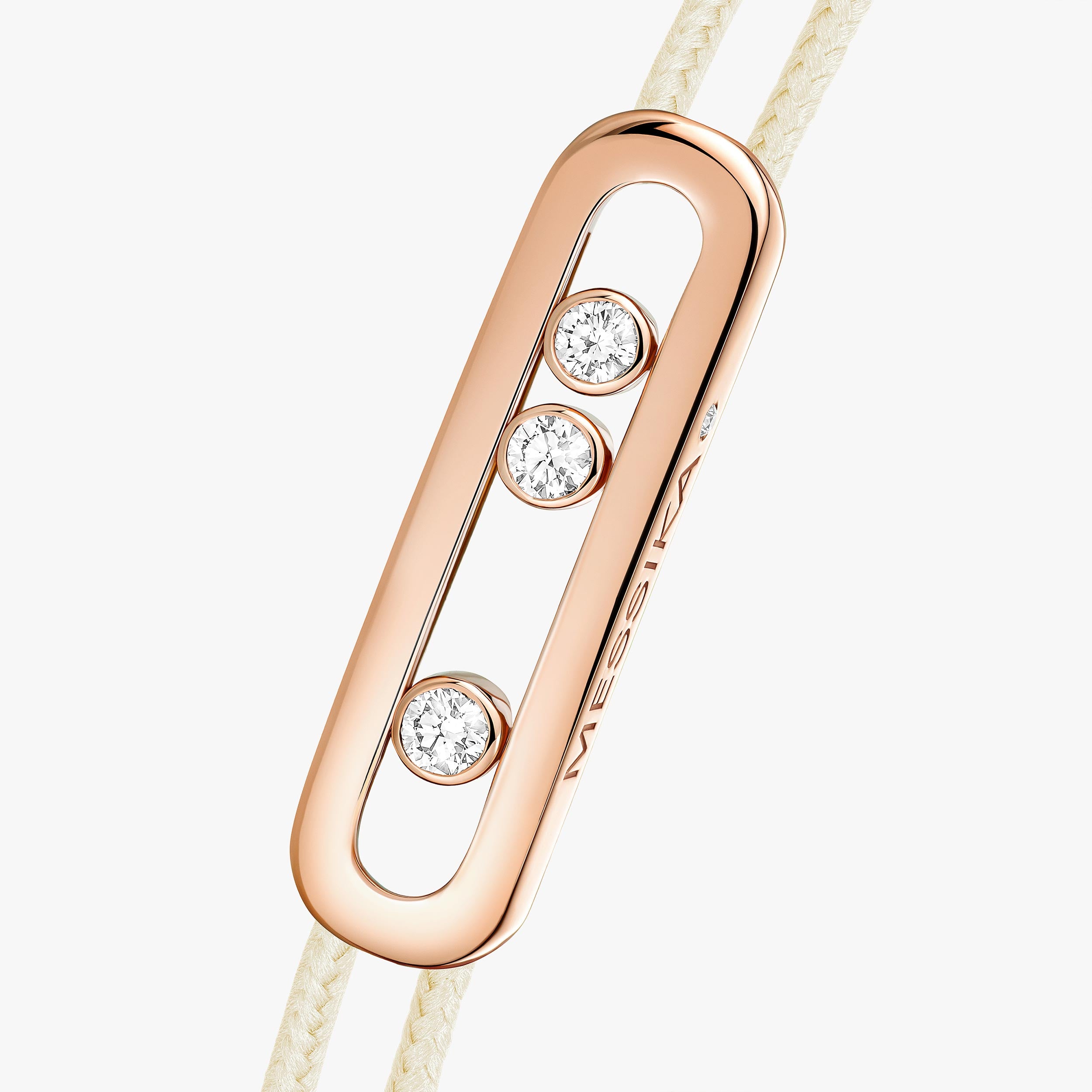 Messika Care(s) Creme Cord Bracelet