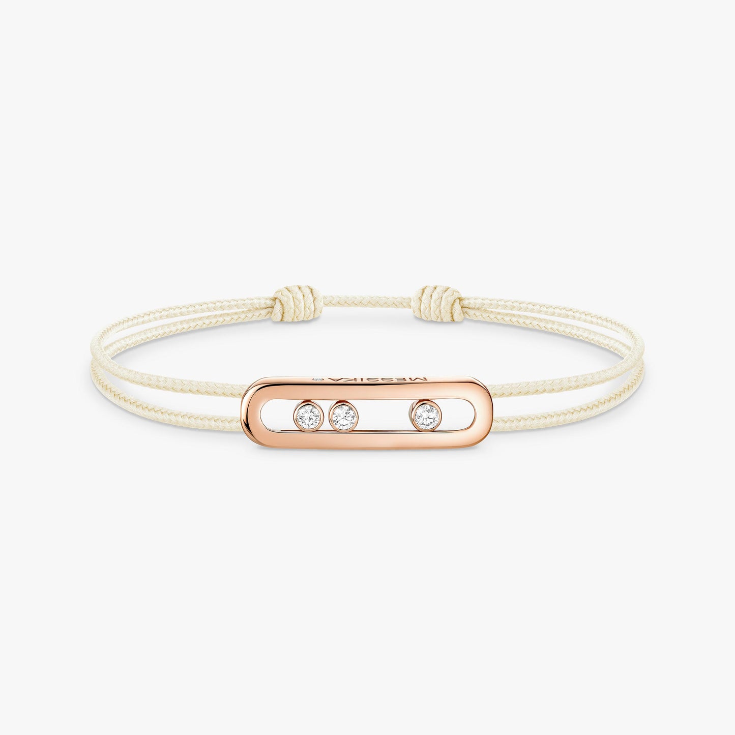 Messika Care(s) Creme Cord Bracelet