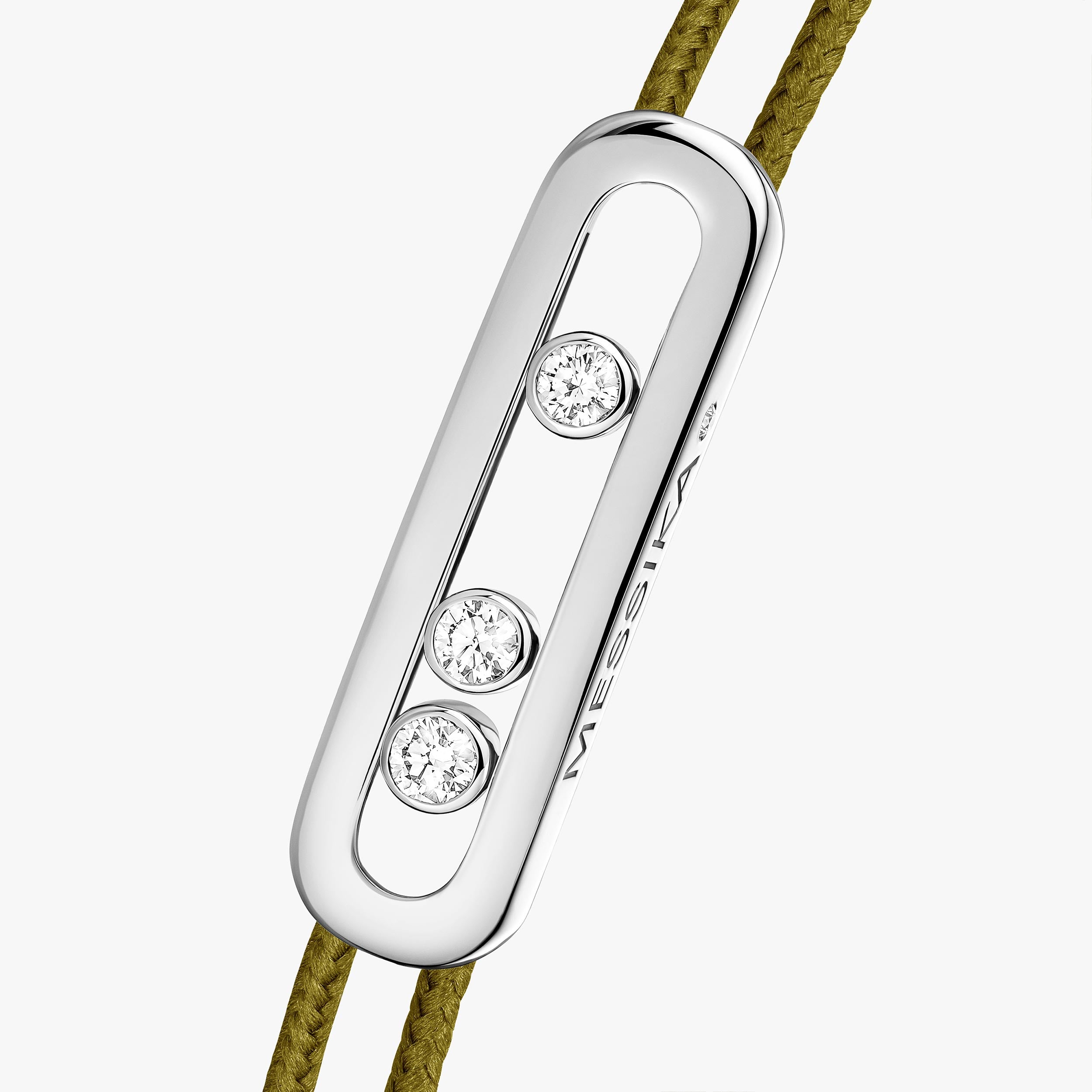 Messika Care(s) Khaki Cord Bracelet