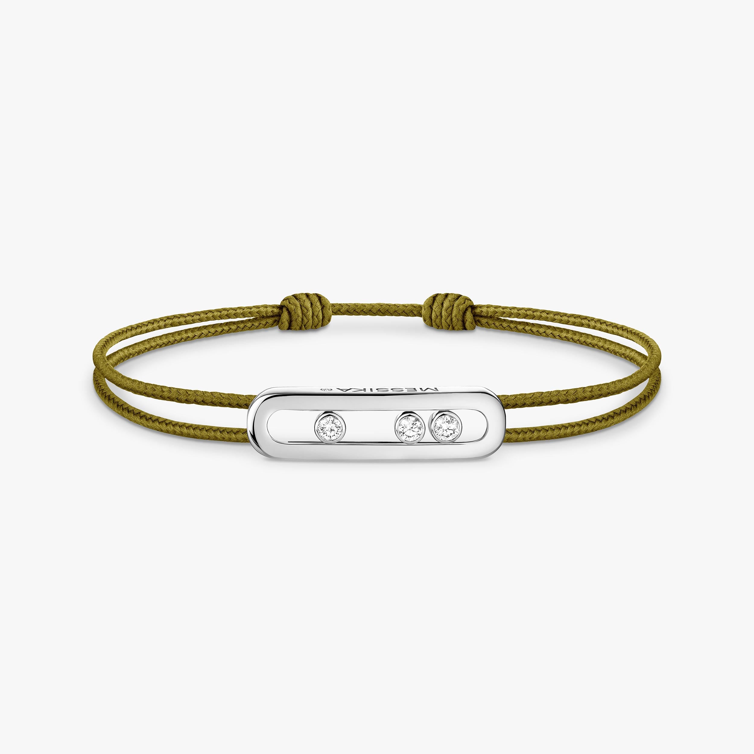 Messika Care(s) Khaki Cord Bracelet