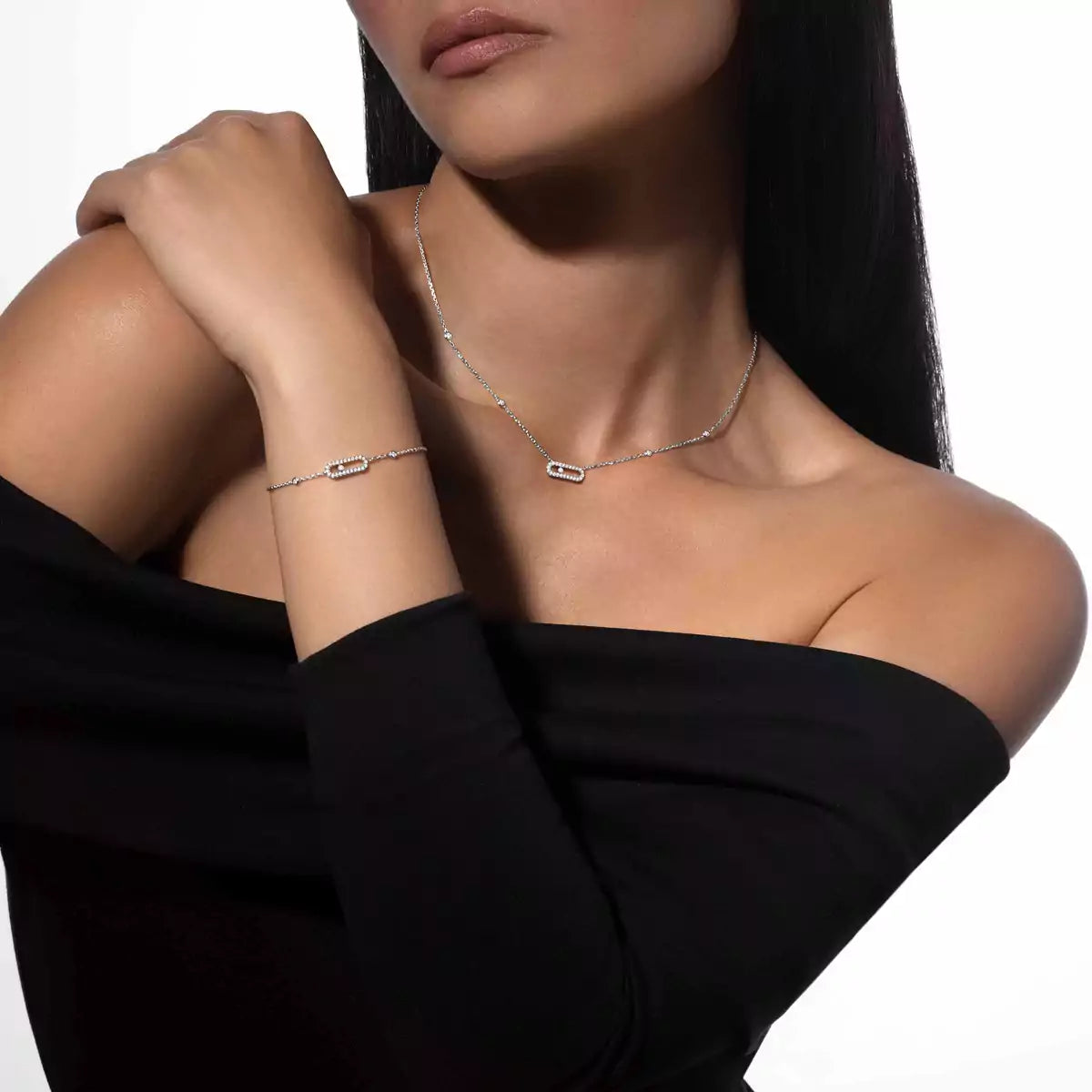 Move Uno Pavè Bracelet